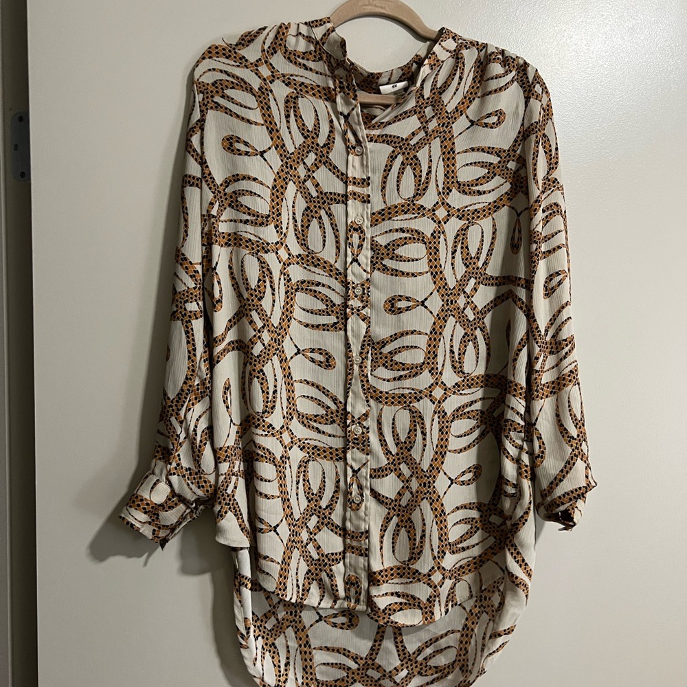 HM long blouse